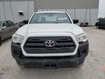 2017 Toyota Tacoma Access Cab White vin: 5TFRX5GNXHX090178