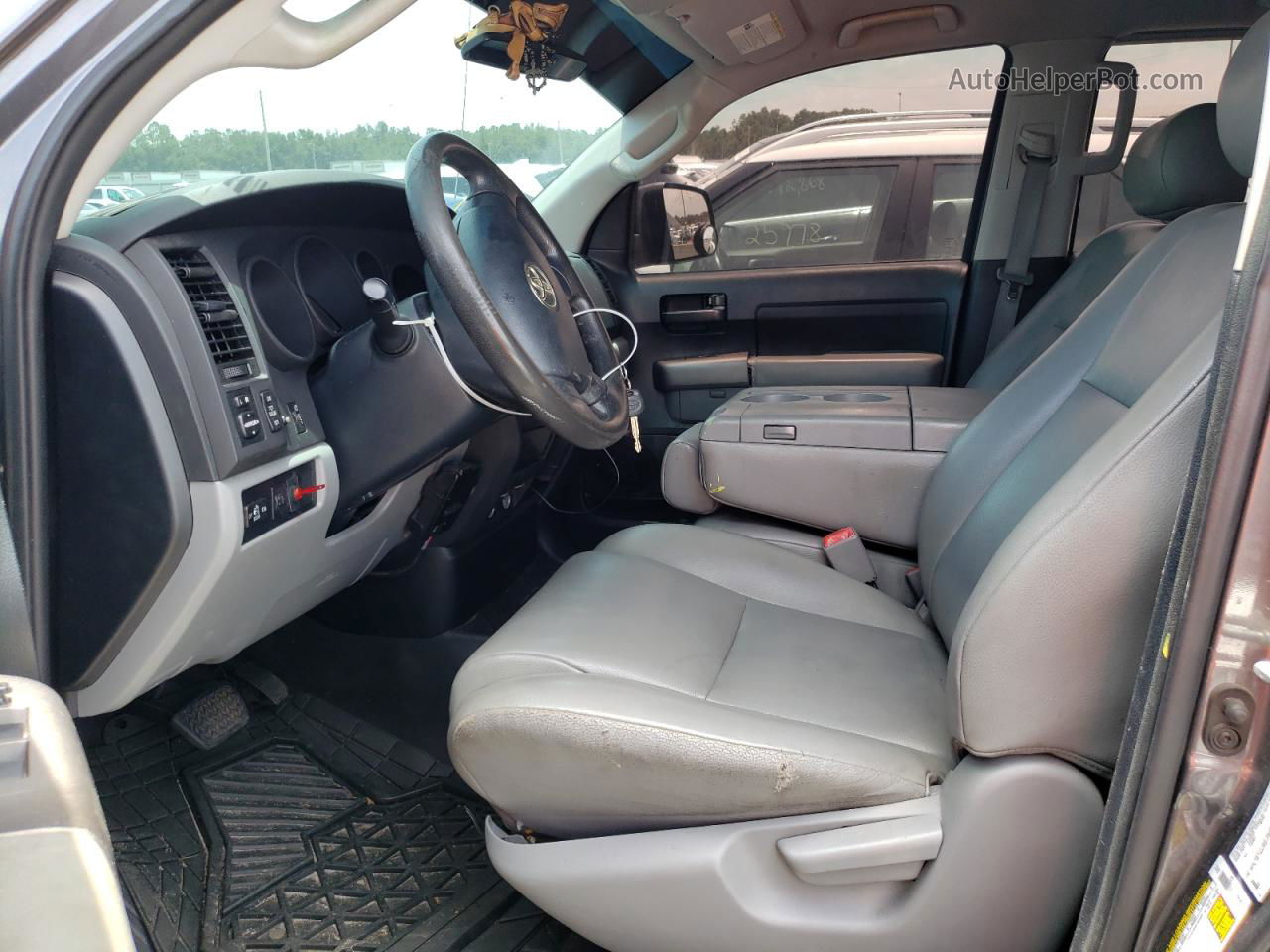 2012 Toyota Tundra Double Cab Sr5 Серый vin: 5TFRY5F11CX120222