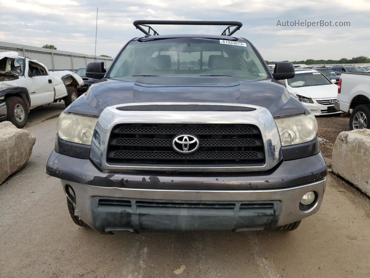 2012 Toyota Tundra Double Cab Sr5 Gray vin: 5TFRY5F12CX130578