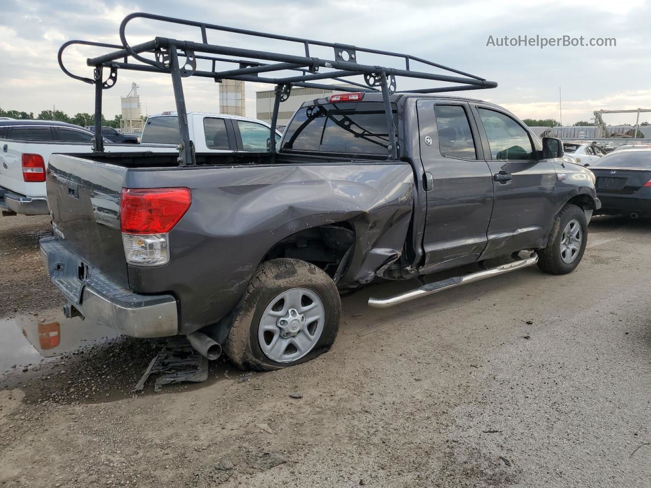 2012 Toyota Tundra Double Cab Sr5 Gray vin: 5TFRY5F12CX130578