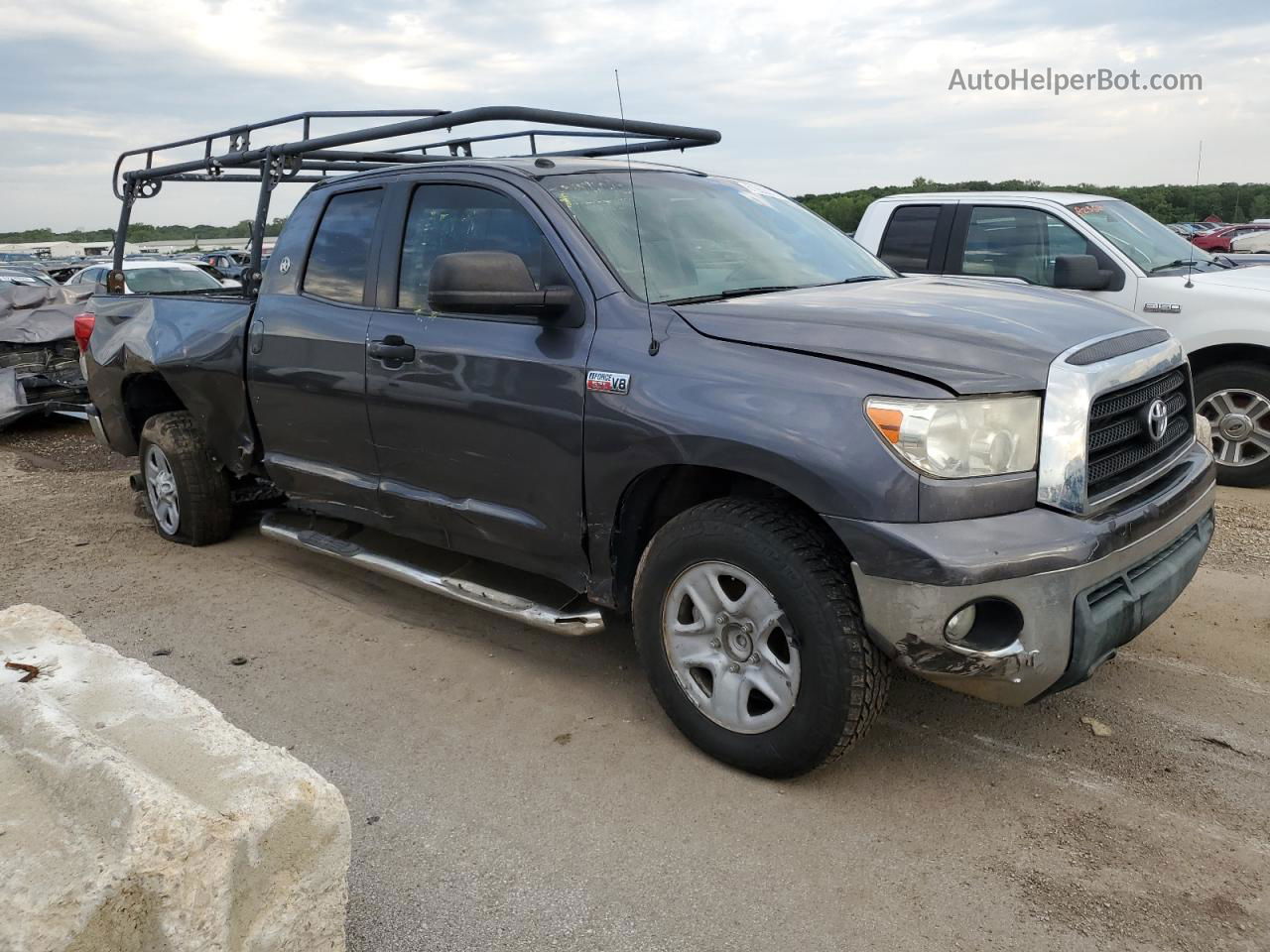 2012 Toyota Tundra Double Cab Sr5 Gray vin: 5TFRY5F12CX130578