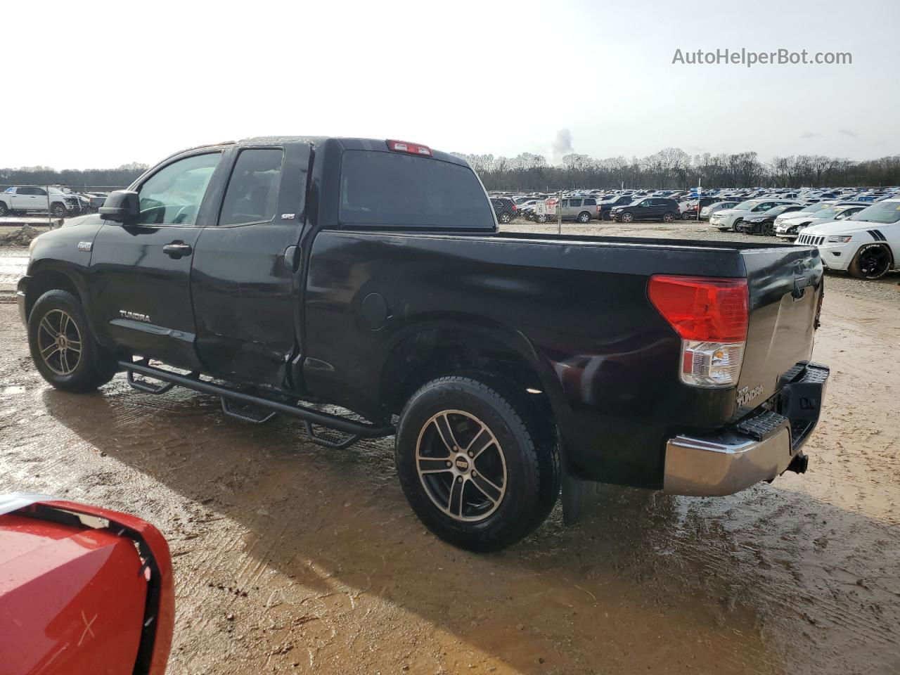 2012 Toyota Tundra Double Cab Sr5 Black vin: 5TFRY5F16CX128607