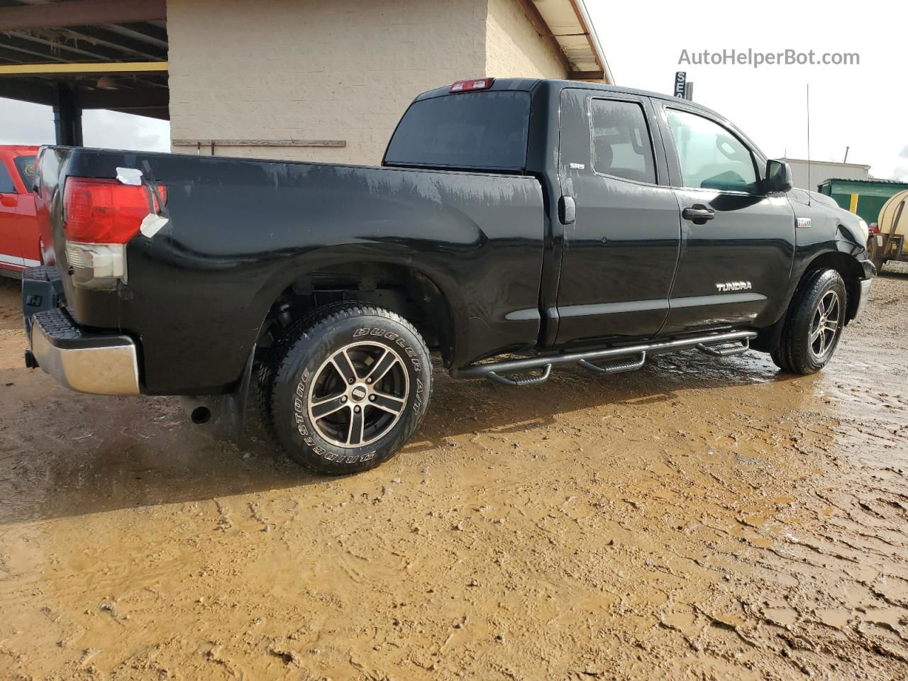 2012 Toyota Tundra Double Cab Sr5 Black vin: 5TFRY5F16CX128607