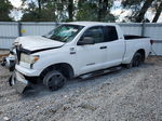 2012 Toyota Tundra Double Cab Sr5 White vin: 5TFRY5F18CX121044