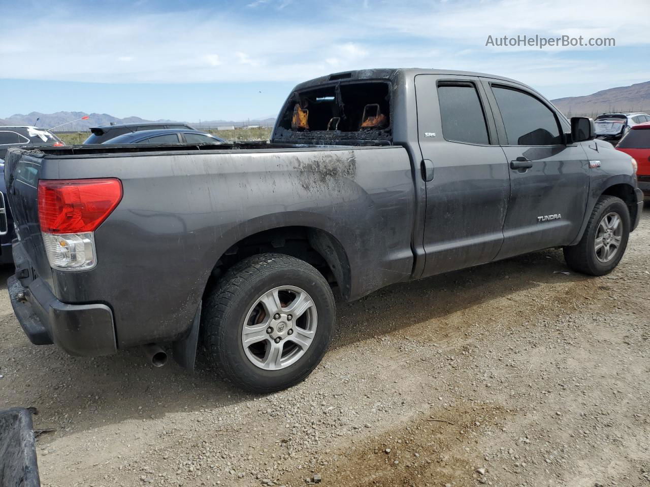 2012 Toyota Tundra Double Cab Sr5 Charcoal vin: 5TFRY5F18CX121402