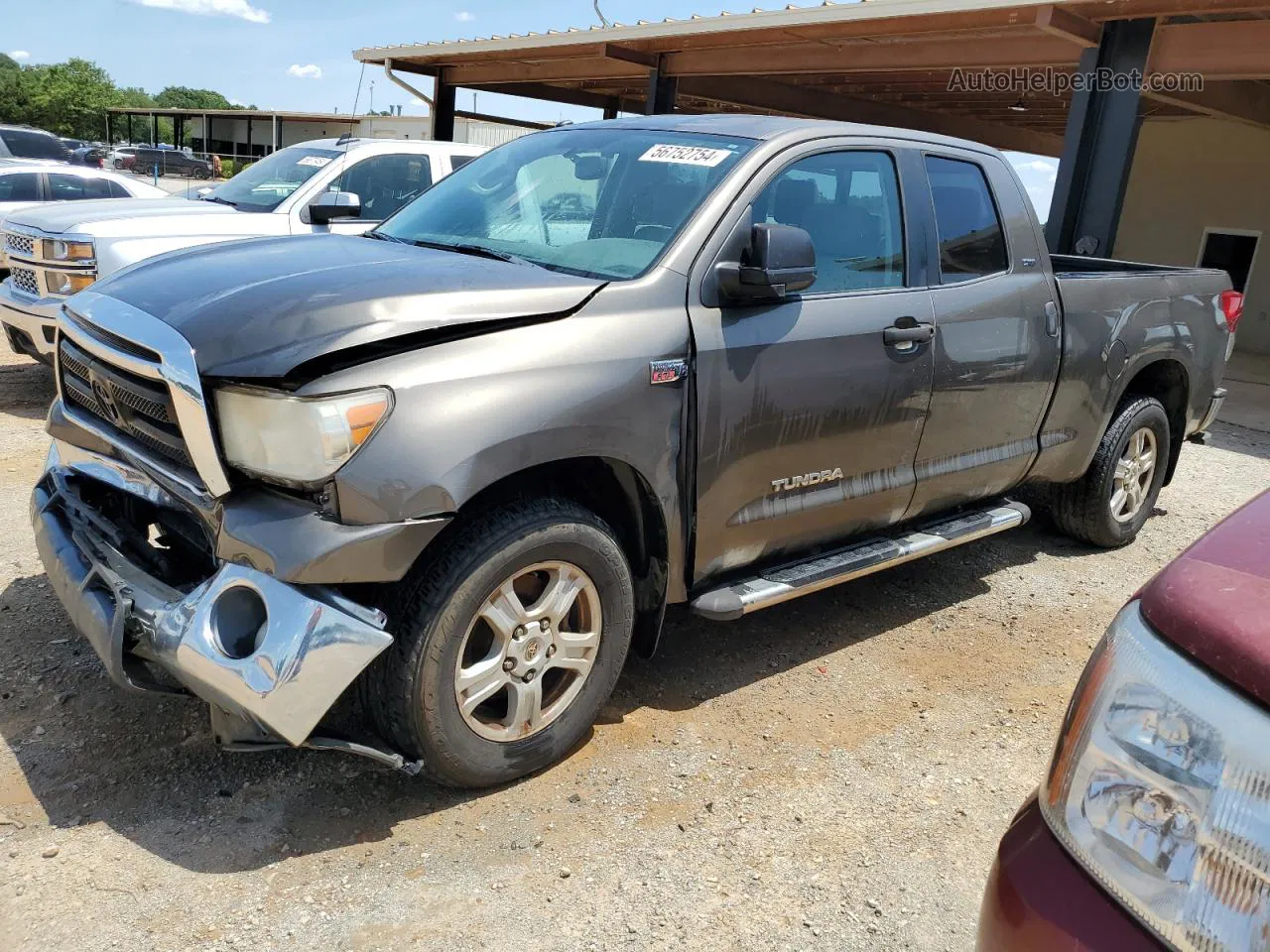 2012 Toyota Tundra Double Cab Sr5 Brown vin: 5TFRY5F18CX126308