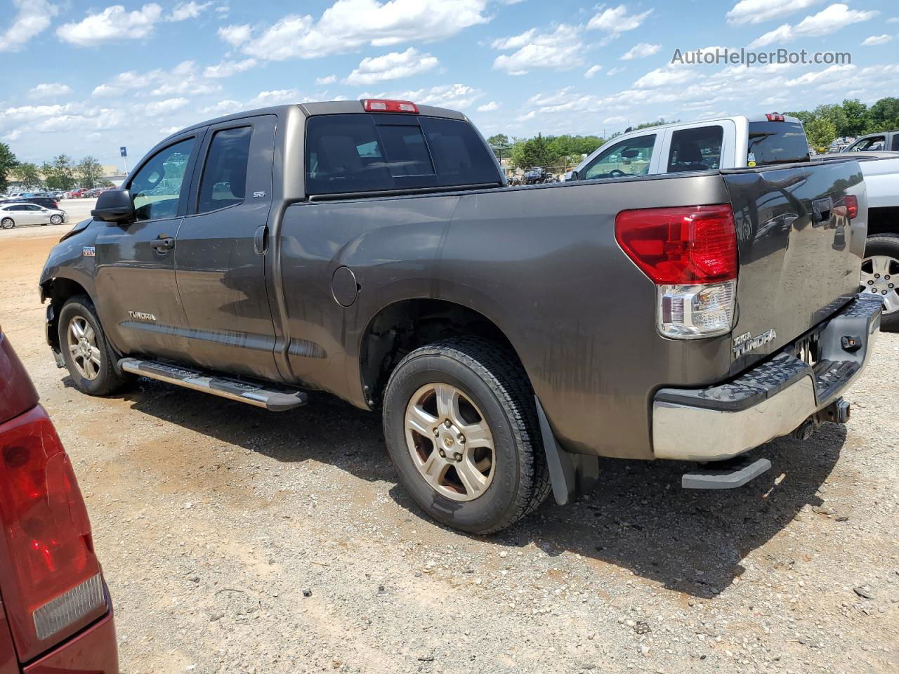 2012 Toyota Tundra Double Cab Sr5 Коричневый vin: 5TFRY5F18CX126308