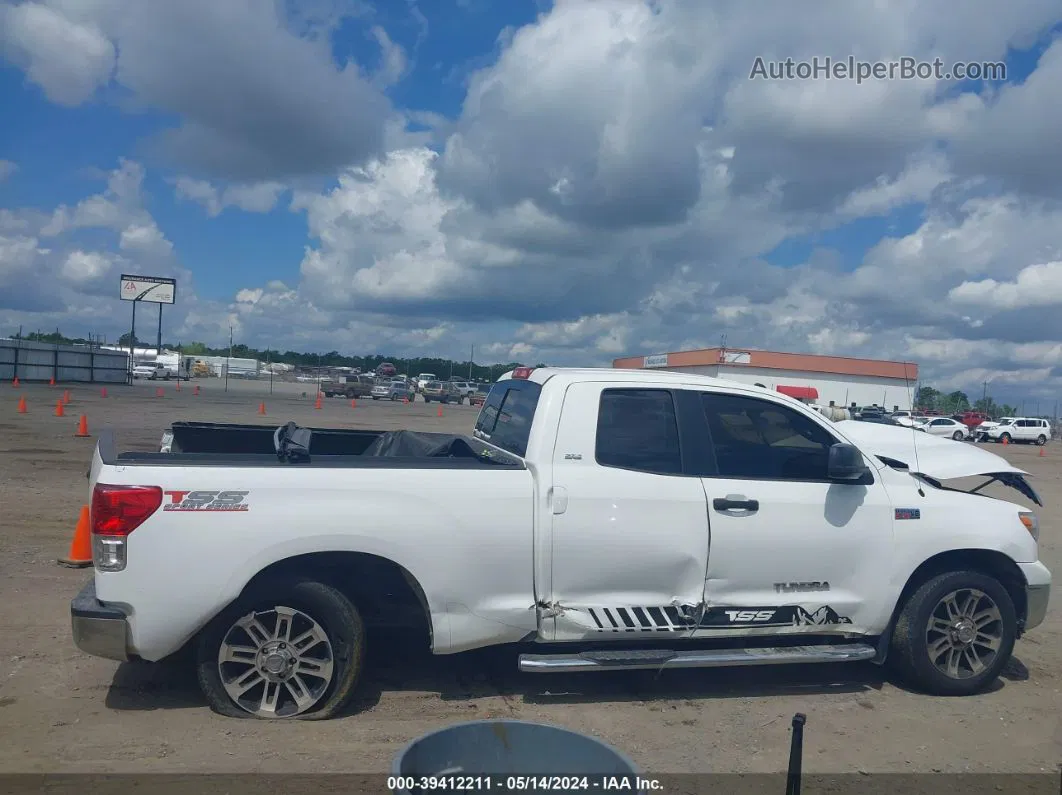 2012 Toyota Tundra Grade 5.7l V8 White vin: 5TFRY5F18CX128723