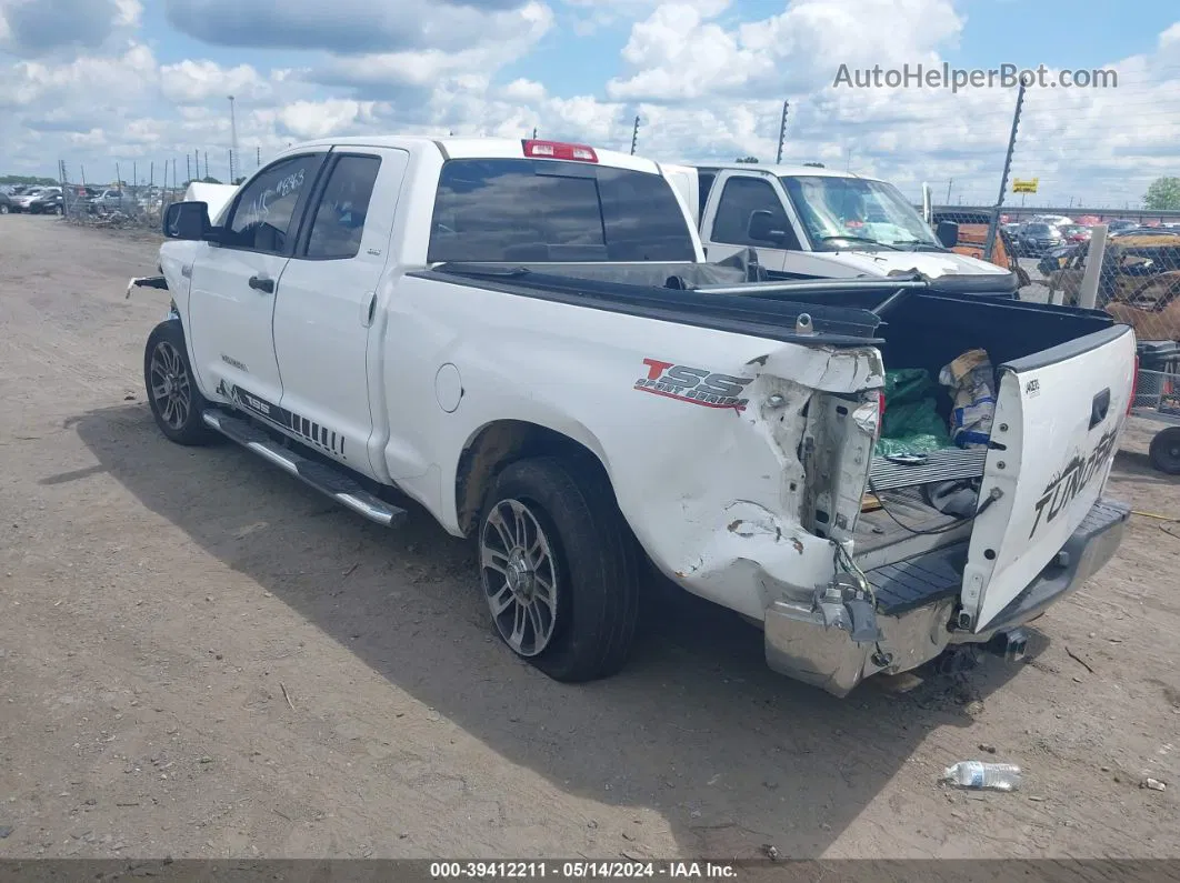 2012 Toyota Tundra Grade 5.7l V8 White vin: 5TFRY5F18CX128723