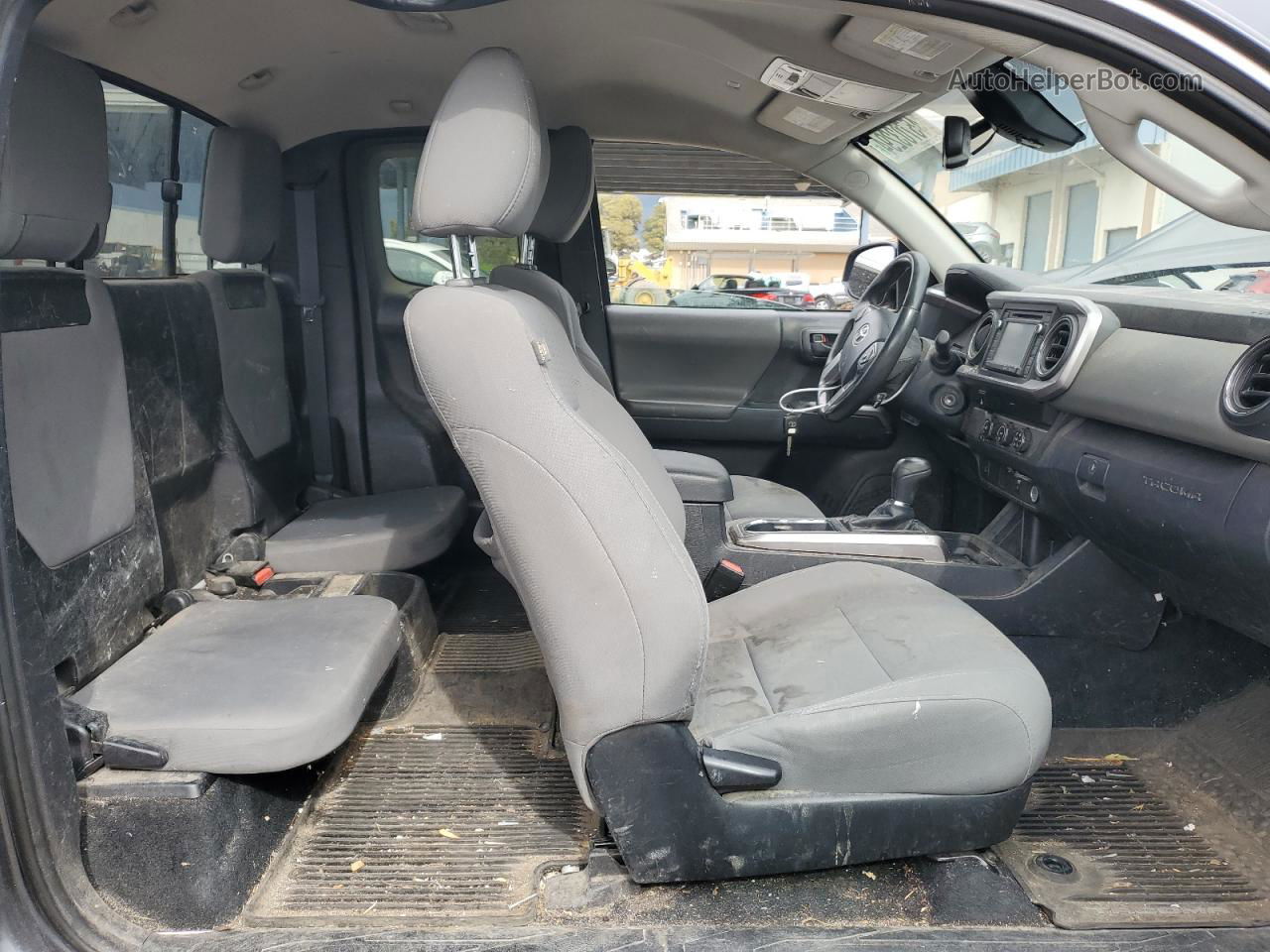 2019 Toyota Tacoma Access Cab Gray vin: 5TFRZ5CN5KX086305