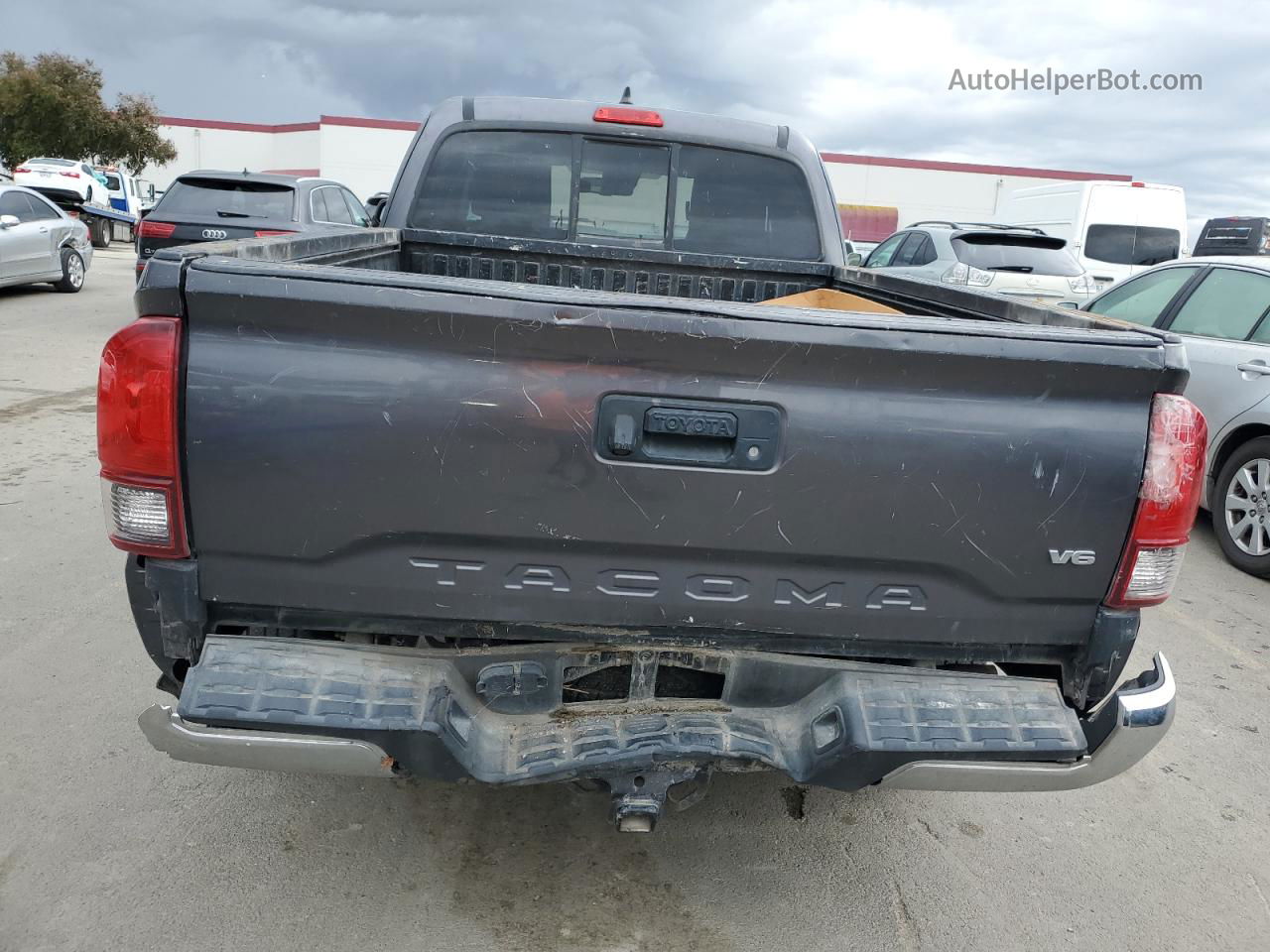 2019 Toyota Tacoma Access Cab Серый vin: 5TFRZ5CN5KX086305