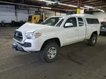 2017 Toyota Tacoma Access Cab White vin: 5TFSX5EN0HX053130