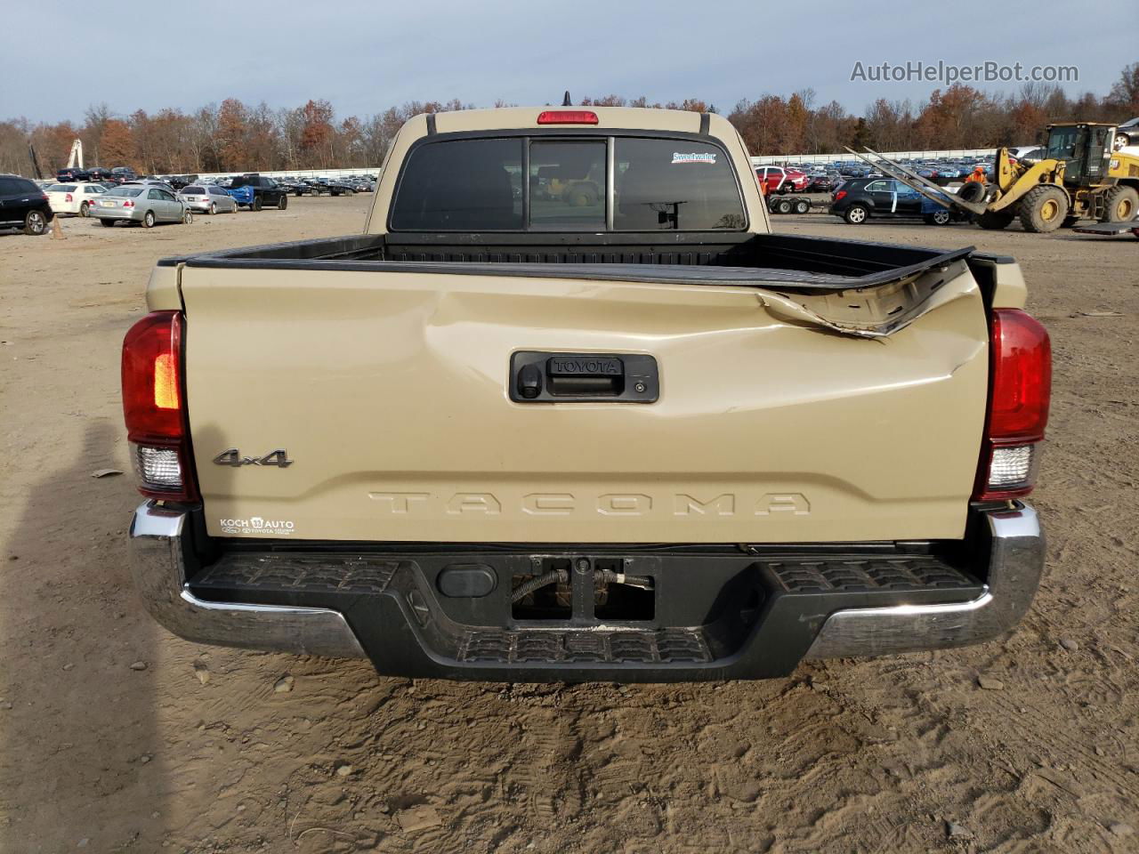 2019 Toyota Tacoma Access Cab Tan vin: 5TFSX5EN0KX064362