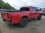 2020 Toyota Tacoma Access Cab Red vin: 5TFSX5EN0LX072074