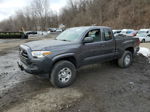 2017 Toyota Tacoma Access Cab Gray vin: 5TFSX5EN3HX053154