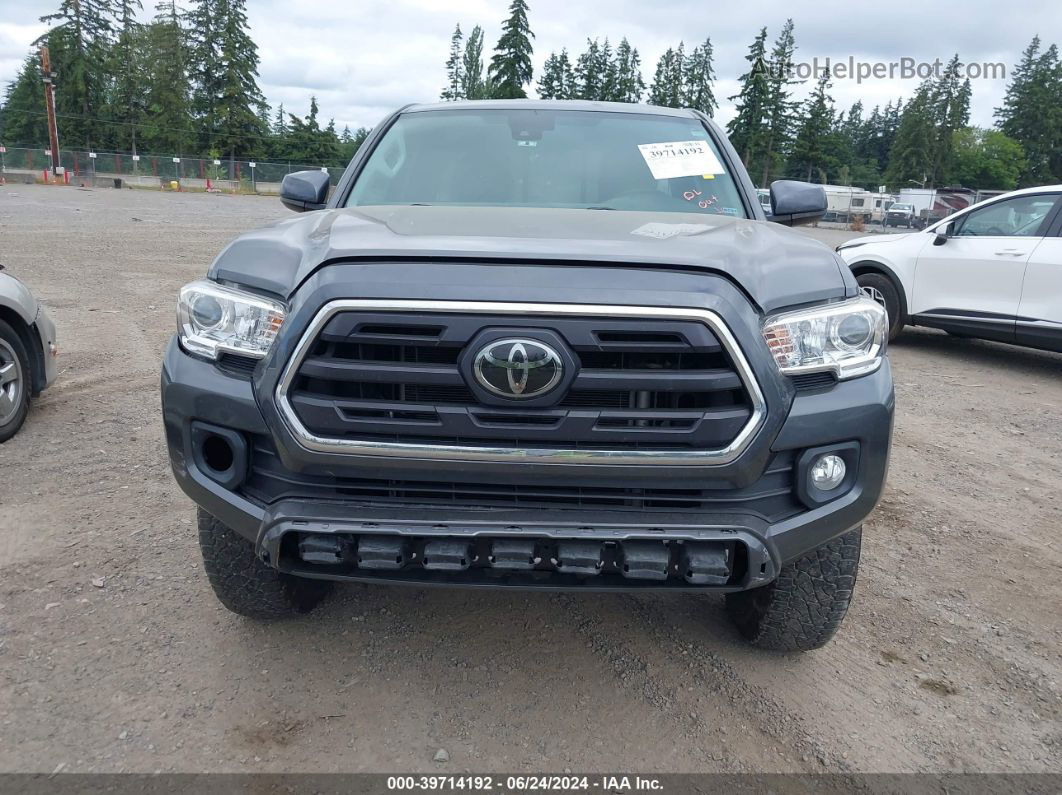 2019 Toyota Tacoma Sr5 Серый vin: 5TFSX5EN6KX065659