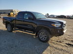 2017 Toyota Tacoma Access Cab Black vin: 5TFSX5EN7HX054419