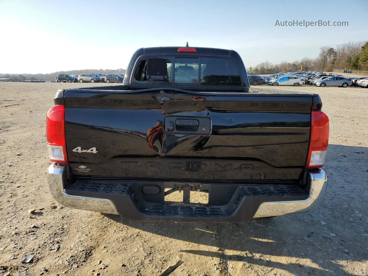 2017 Toyota Tacoma Access Cab Black vin: 5TFSX5EN7HX054419