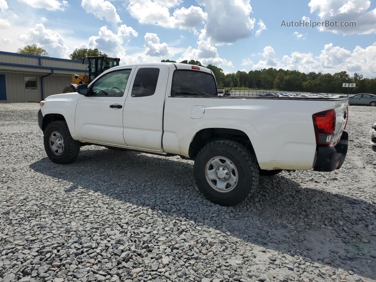 2019 Toyota Tacoma Access Cab Белый vin: 5TFSX5EN7KX066884