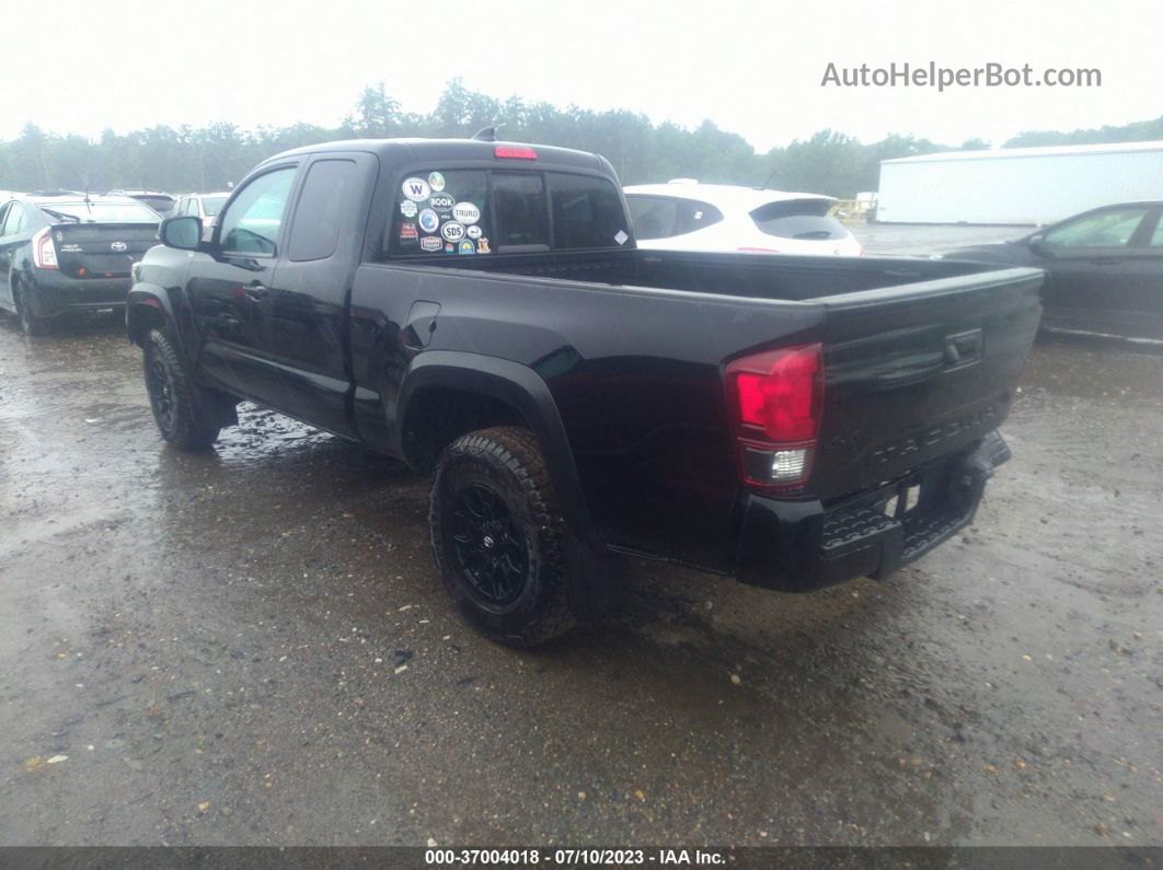 2019 Toyota Tacoma 4wd Sr/sr5 Black vin: 5TFSX5EN9KX067034