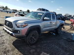 2019 Toyota Tacoma Access Cab Silver vin: 5TFSZ5AN0KX188633