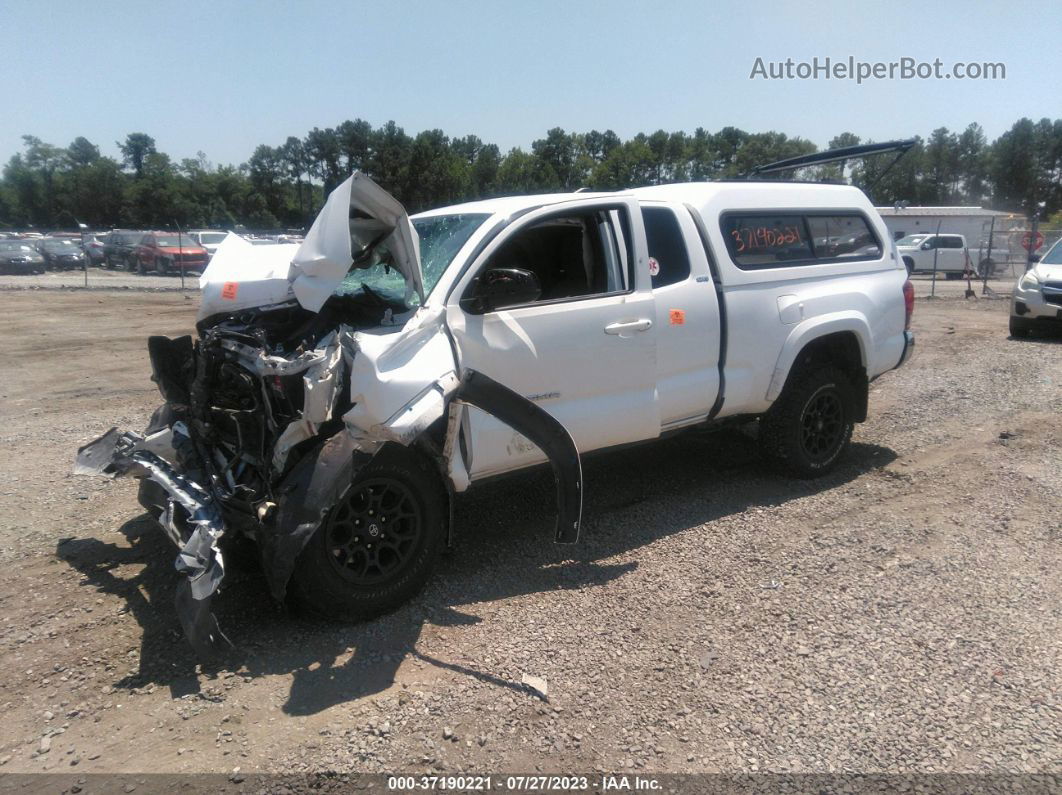 2019 Toyota Tacoma 4wd Sr5/trd Sport Белый vin: 5TFSZ5AN1KX167886