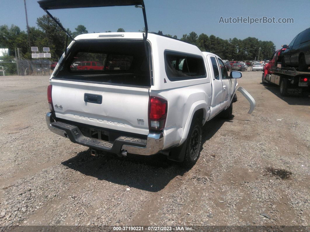 2019 Toyota Tacoma 4wd Sr5/trd Sport Белый vin: 5TFSZ5AN1KX167886