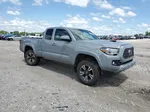 2019 Toyota Tacoma Access Cab Silver vin: 5TFSZ5AN1KX169847