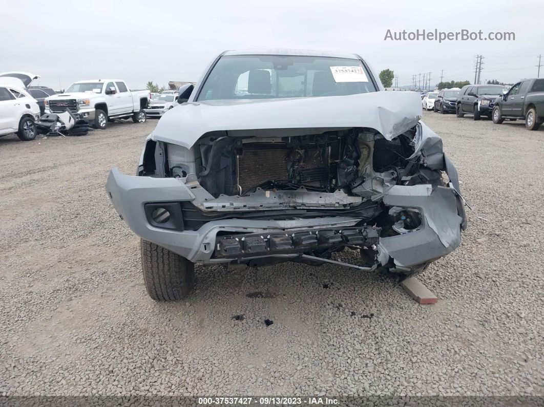 2019 Toyota Tacoma 4wd Sr5/trd Sport Gray vin: 5TFSZ5AN1KX193128