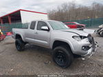 2017 Toyota Tacoma Trd Sport Silver vin: 5TFSZ5AN2HX103851