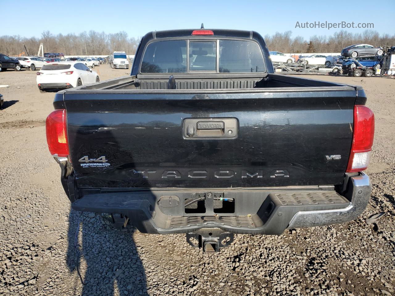 2017 Toyota Tacoma Access Cab Black vin: 5TFSZ5AN2HX106720