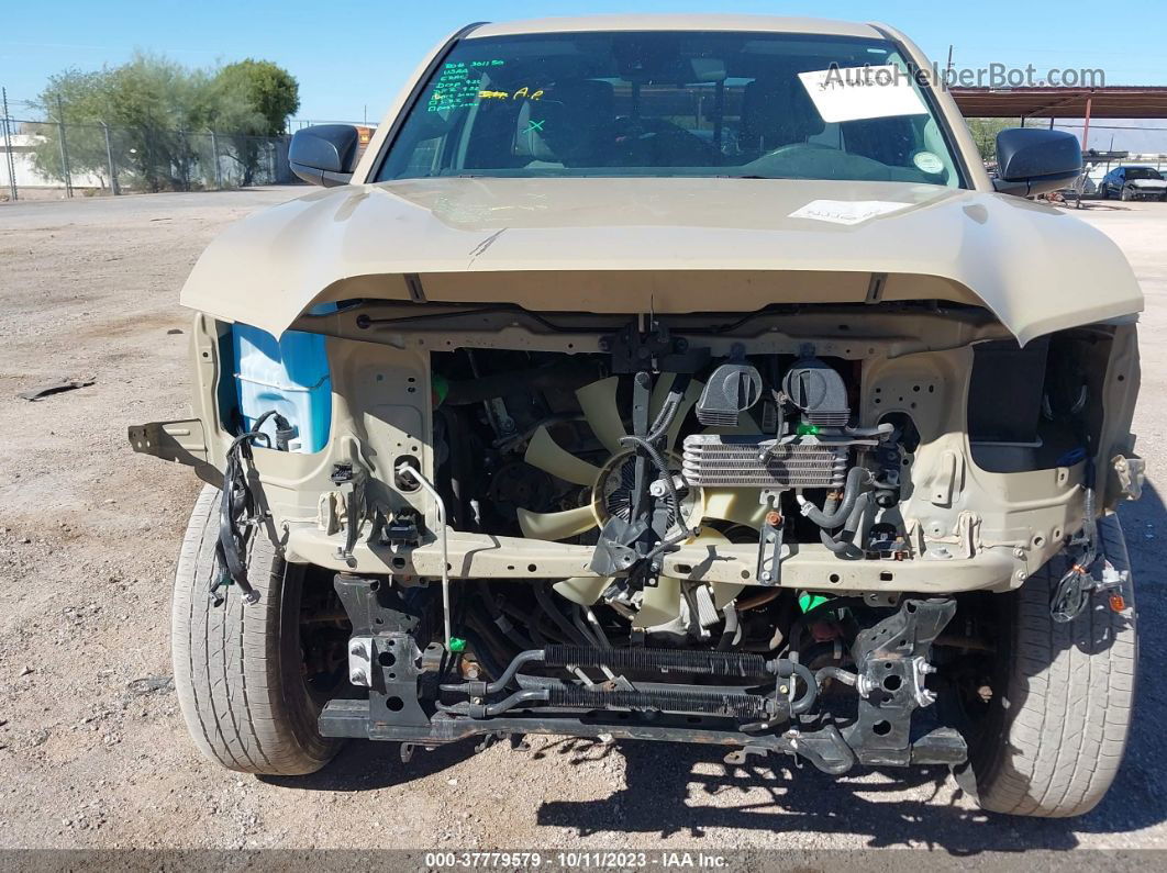 2019 Toyota Tacoma 4wd Sr5/trd Sport Tan vin: 5TFSZ5AN3KX196659