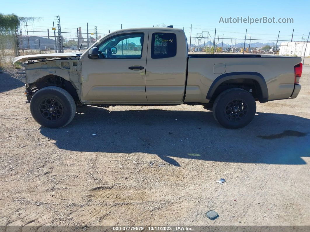 2019 Toyota Tacoma 4wd Sr5/trd Sport Tan vin: 5TFSZ5AN3KX196659