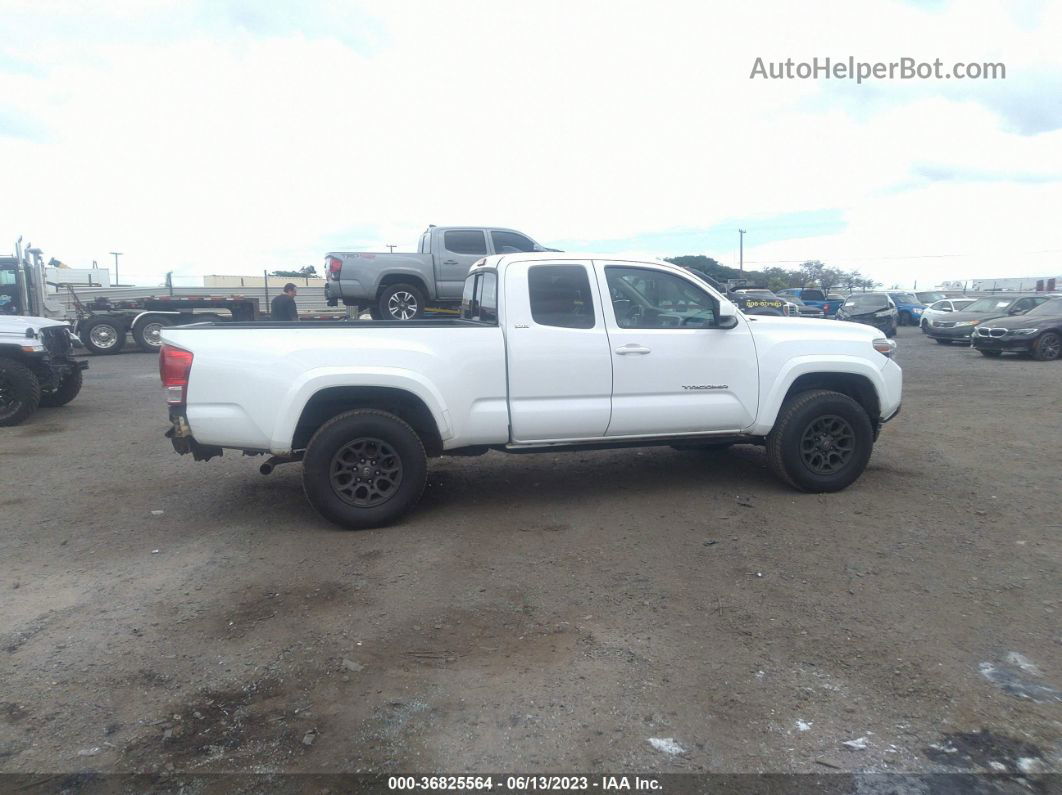 2017 Toyota Tacoma Sr5/trd Sport White vin: 5TFSZ5AN5HX082946