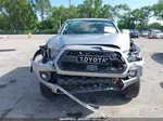 2019 Toyota Tacoma Sr5 V6 Silver vin: 5TFSZ5AN7KX165981