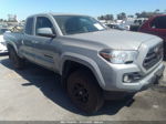 2019 Toyota Tacoma 4wd Sr5/trd Sport Gray vin: 5TFSZ5AN7KX201362