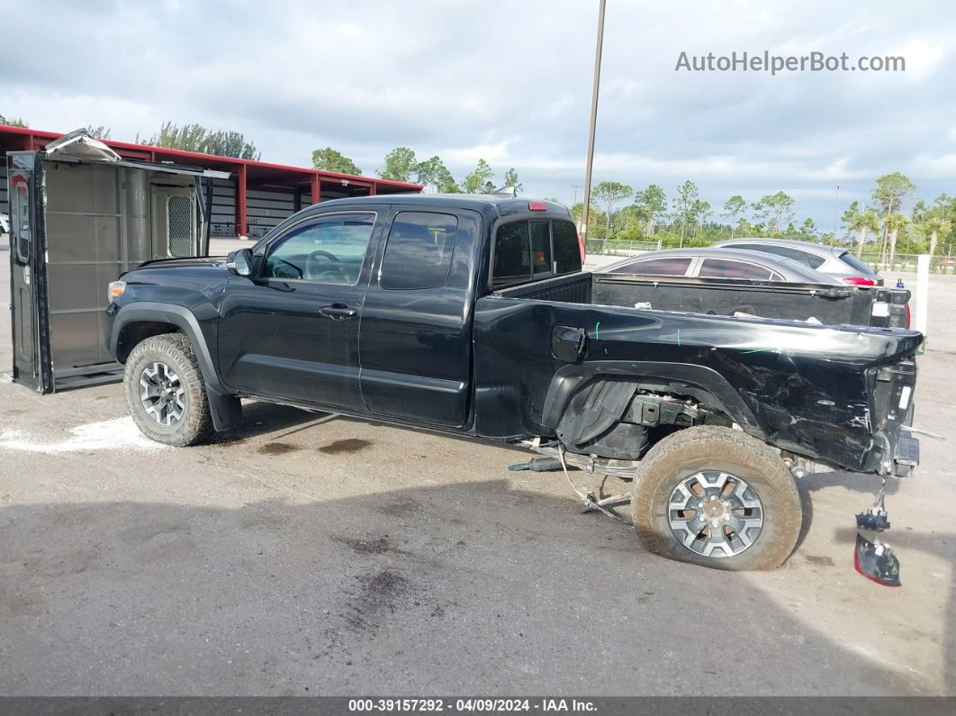 2017 Toyota Tacoma Trd Off Road Черный vin: 5TFSZ5AN8HX098350