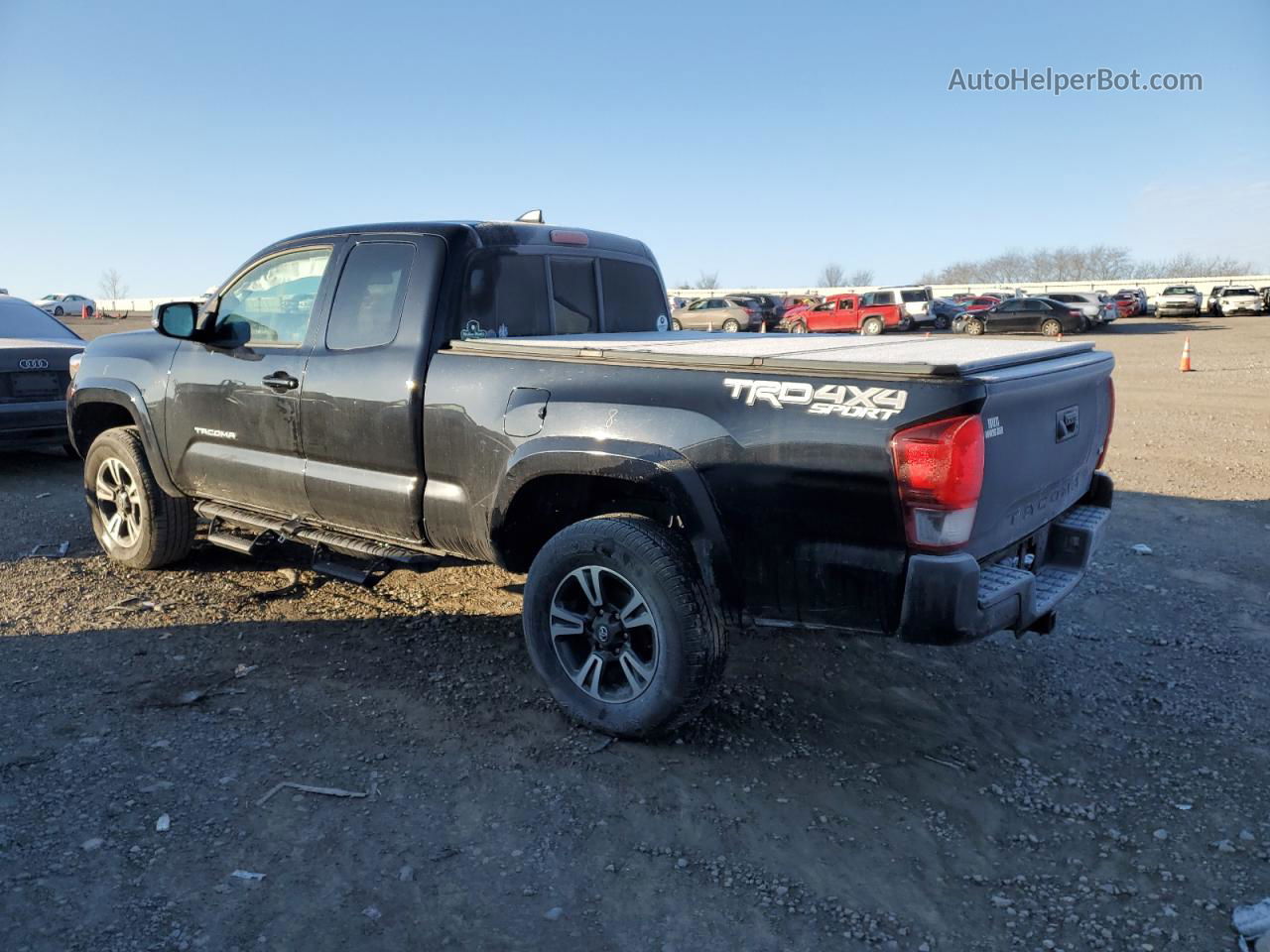 2019 Toyota Tacoma Access Cab Blue vin: 5TFSZ5AN9KX170549