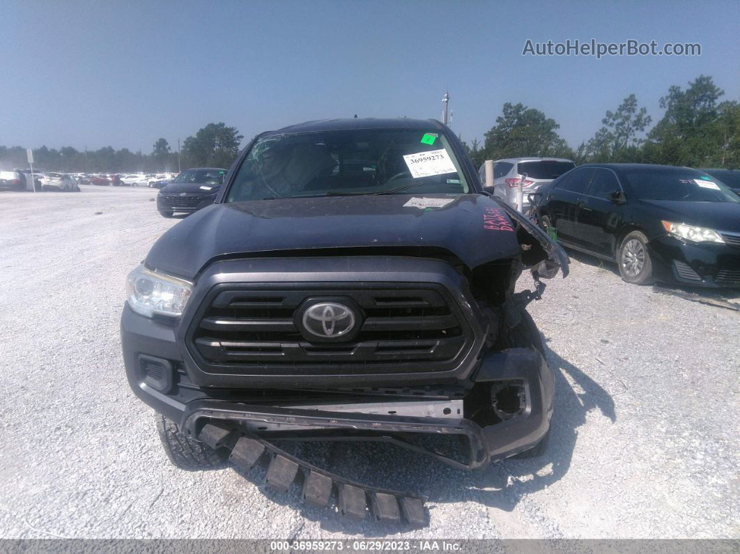 2019 Toyota Tacoma 4wd Sr5/trd Sport Gray vin: 5TFSZ5AN9KX172043