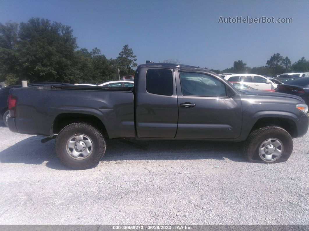 2019 Toyota Tacoma 4wd Sr5/trd Sport Gray vin: 5TFSZ5AN9KX172043