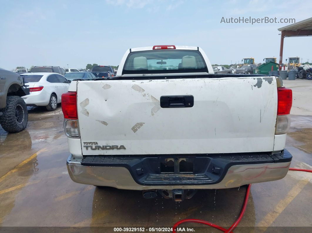 2012 Toyota Tundra Grade 5.7l V8 White vin: 5TFTY5F13CX007362