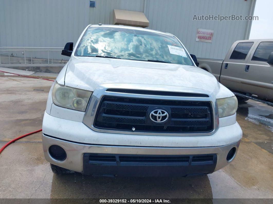 2012 Toyota Tundra Grade 5.7l V8 White vin: 5TFTY5F13CX007362