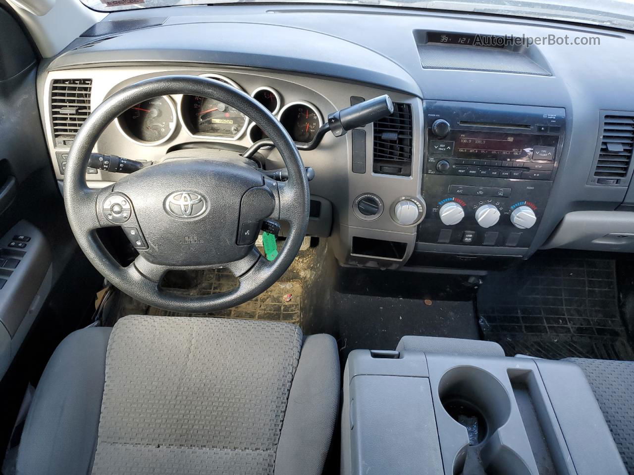 2012 Toyota Tundra Double Cab Sr5 Серый vin: 5TFUM5F10CX038469