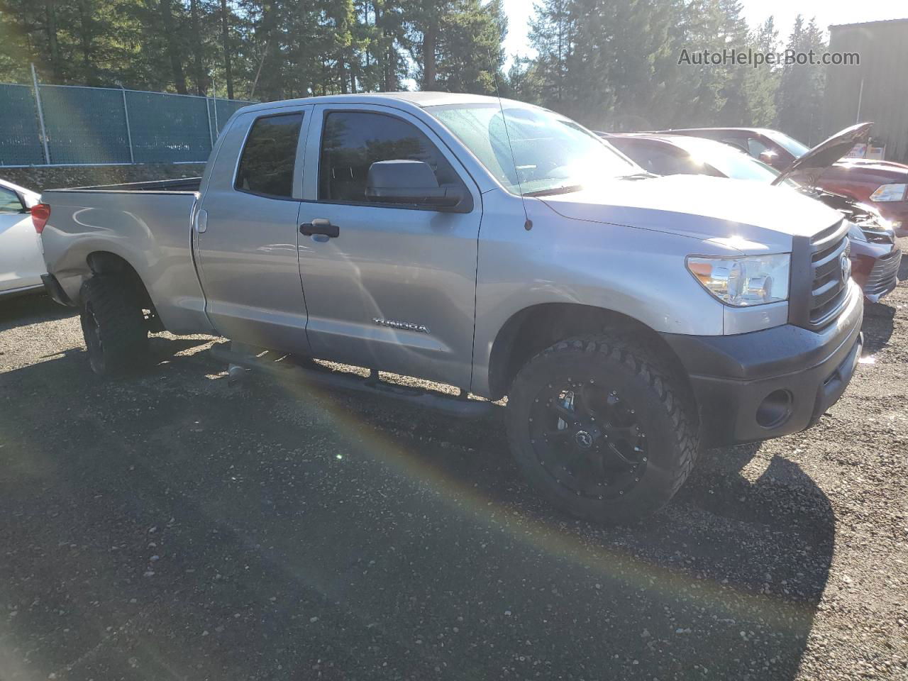 2012 Toyota Tundra Double Cab Sr5 Gray vin: 5TFUM5F11CX038819