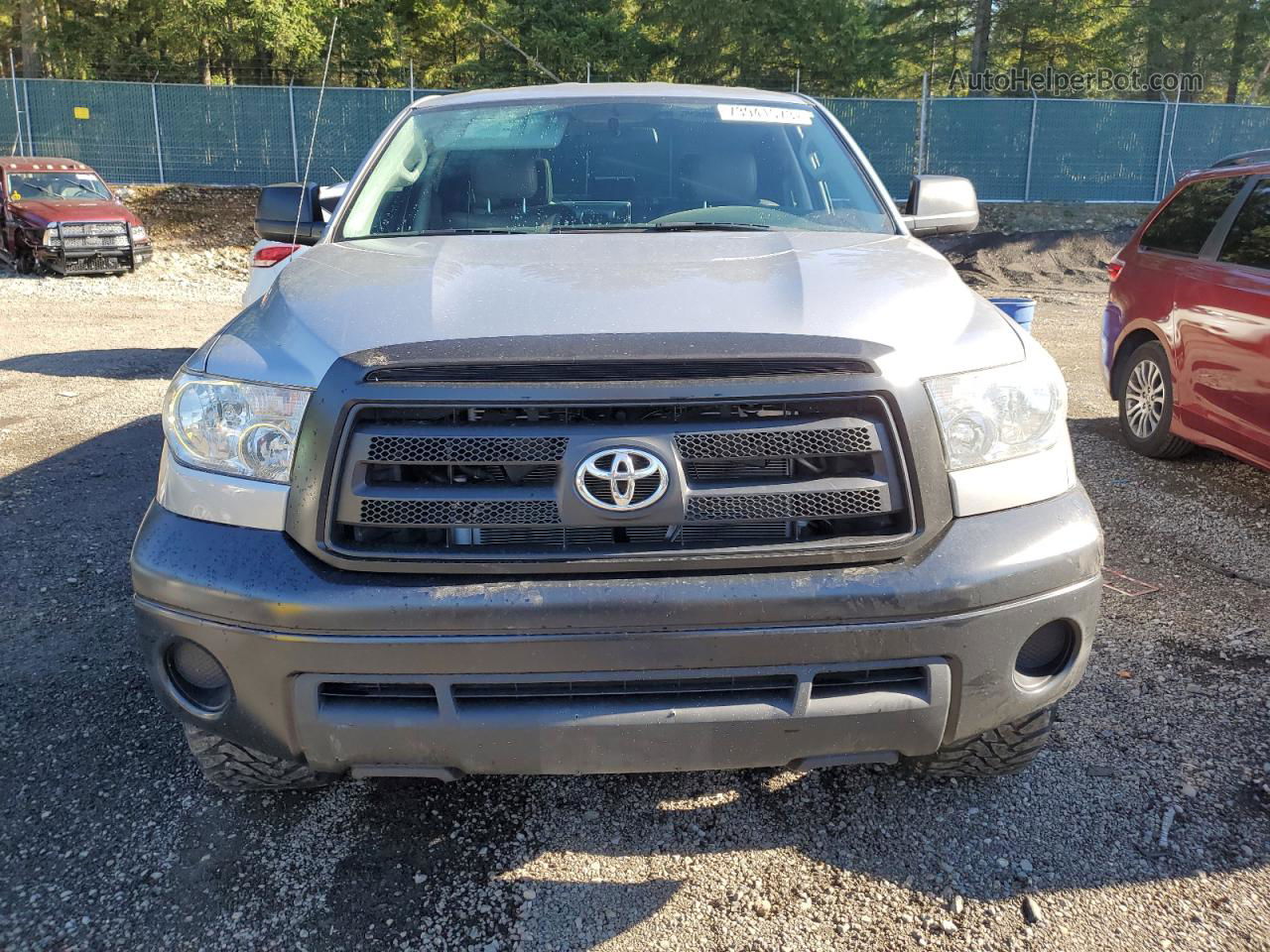 2012 Toyota Tundra Double Cab Sr5 Серый vin: 5TFUM5F11CX038819