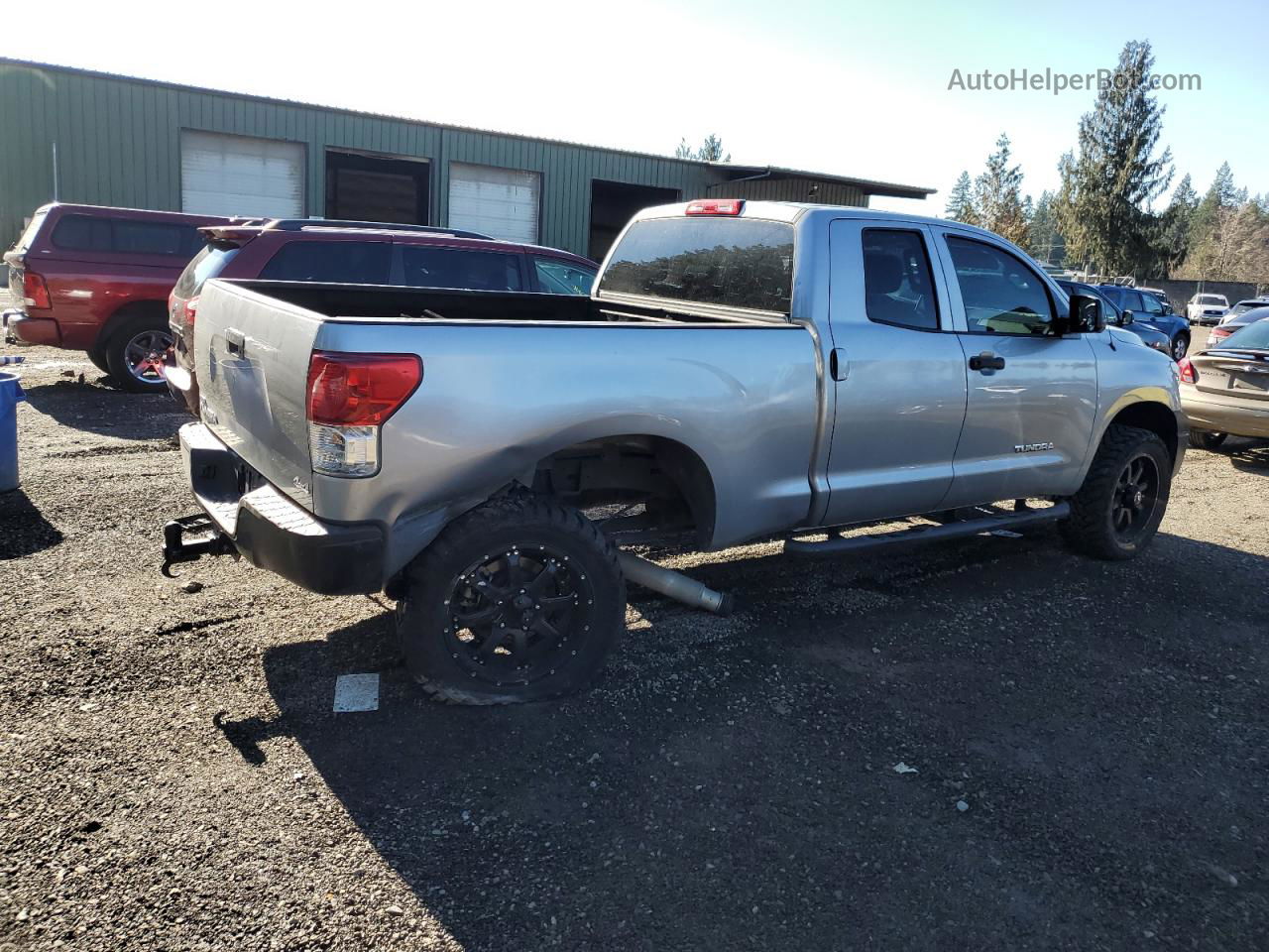 2012 Toyota Tundra Double Cab Sr5 Серый vin: 5TFUM5F11CX038819