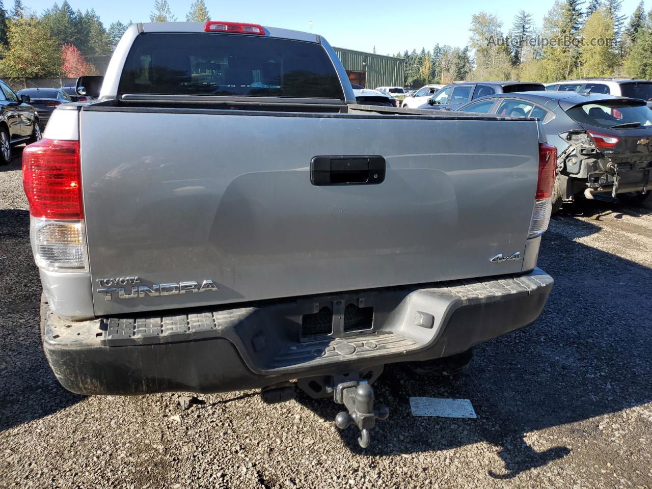 2012 Toyota Tundra Double Cab Sr5 Gray vin: 5TFUM5F11CX038819