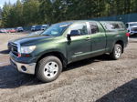 2012 Toyota Tundra Double Cab Sr5 Green vin: 5TFUM5F12CX034973