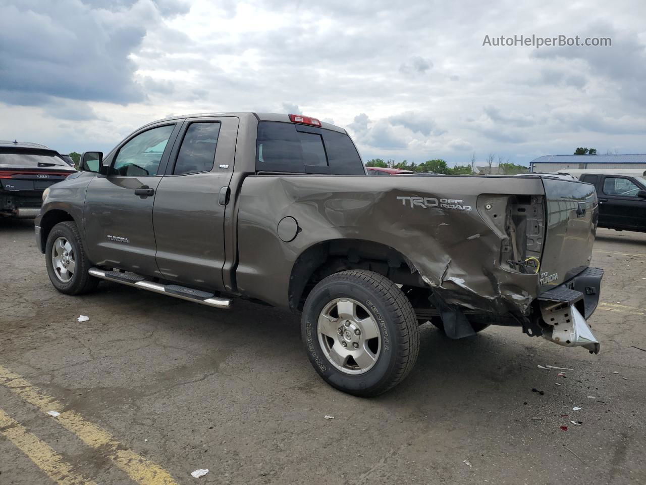 2012 Toyota Tundra Double Cab Sr5 Tan vin: 5TFUM5F14CX028317