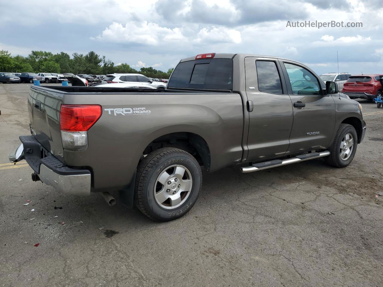 2012 Toyota Tundra Double Cab Sr5 Tan vin: 5TFUM5F14CX028317